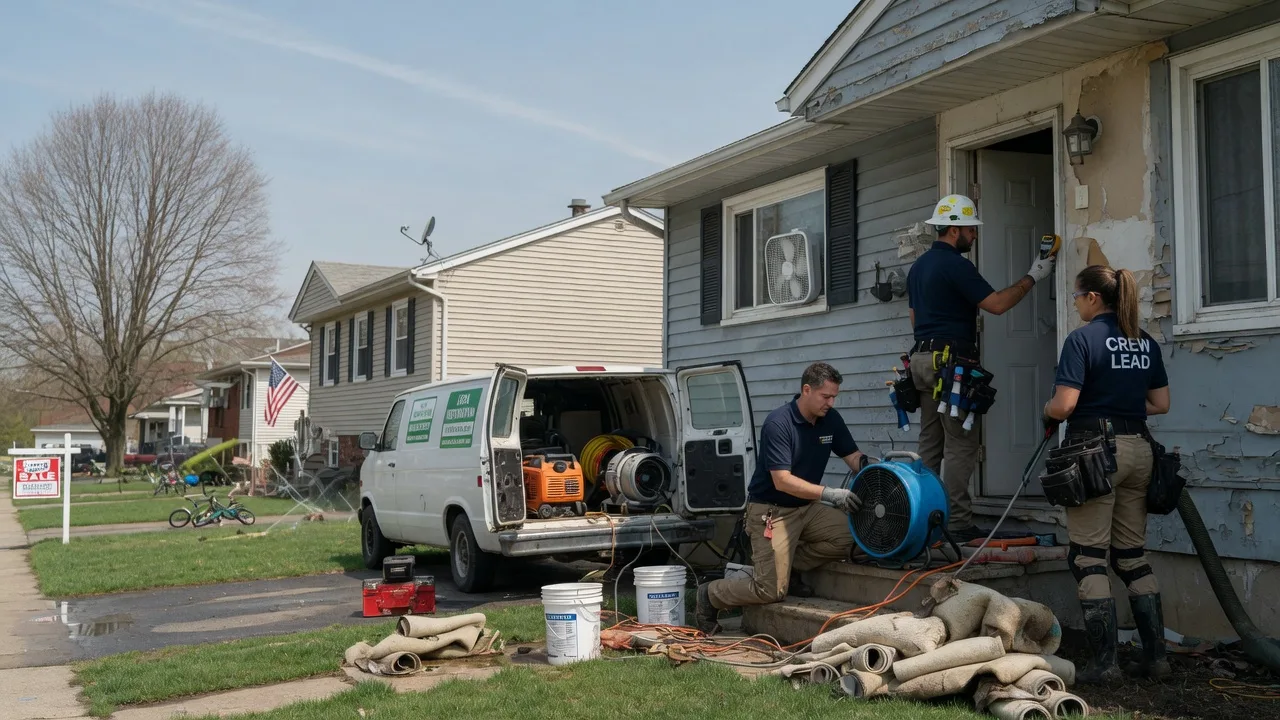 Flood Cleanup in Budd Lake, NJ near me